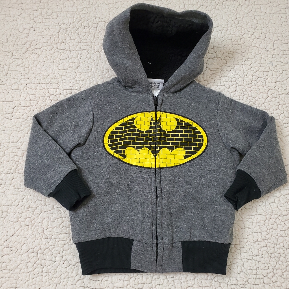 Kids Gray Hoodie with Yellow Emblem